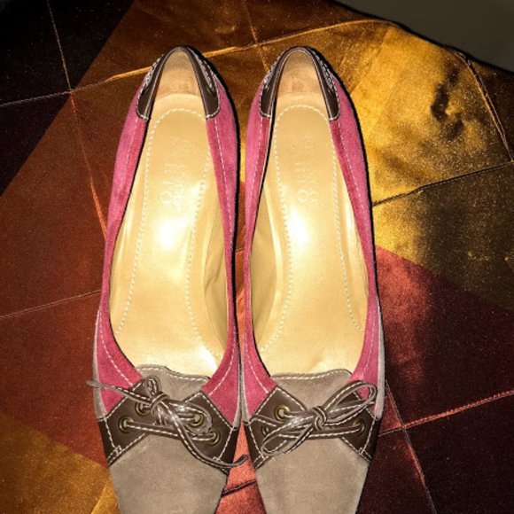 *SOLD* $5 SALE…… Franco Sarto Multi colored suede shoes - Picture 4 of 11